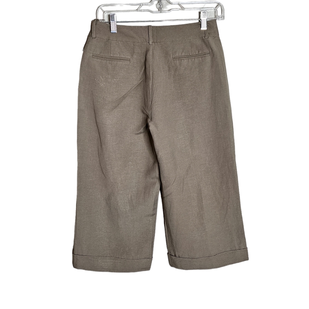 Alex Marie linen/Rayon blend Bermuda pants Size 4 - Picture 3 of 9
